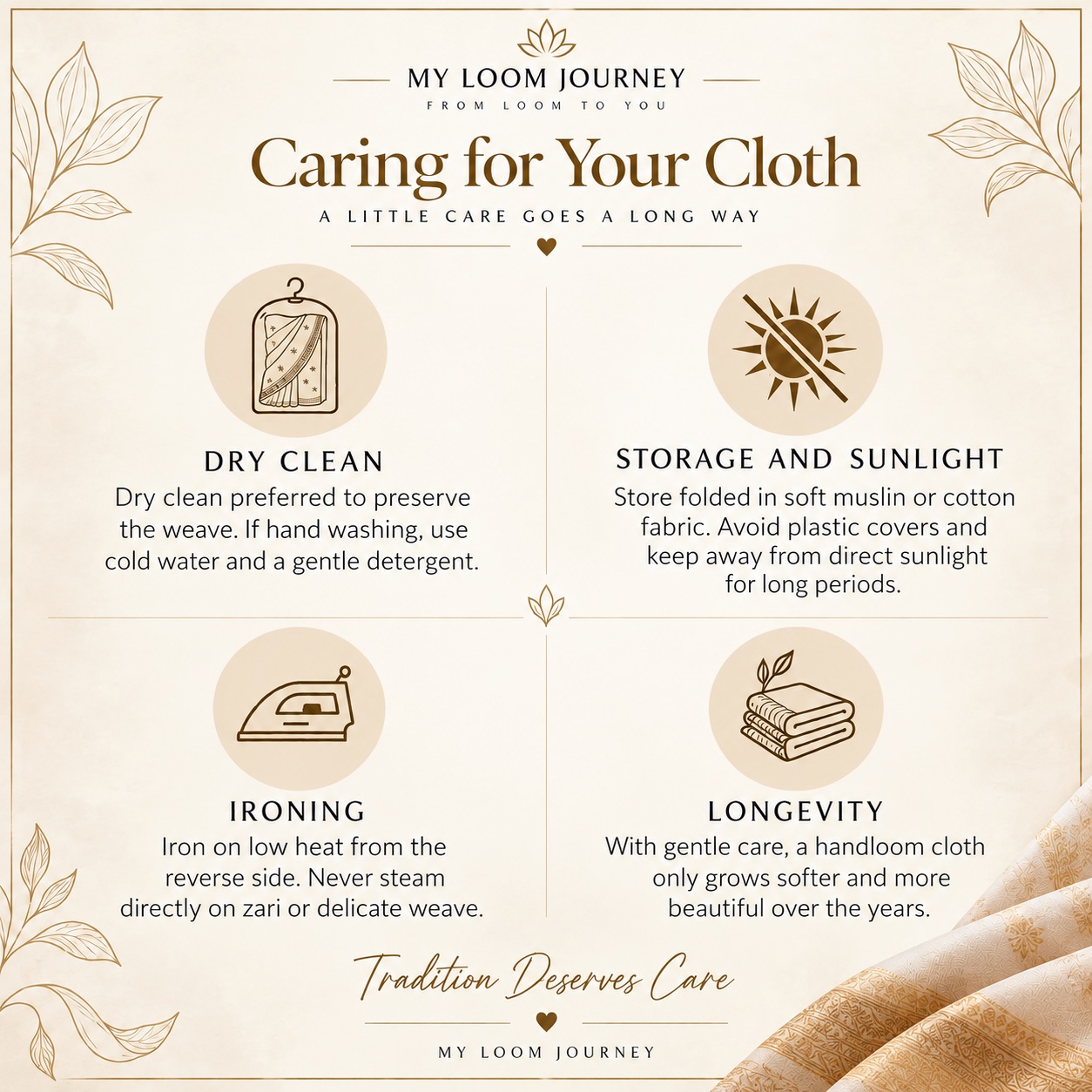 Caring for Your Saree